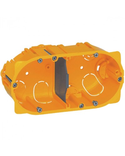 Коробка для сухих перегородок 2-местная, глубина 40 мм Batibox Legrand 080042 в Ростове-на-Дону Распределительные коробки Pintop.ru