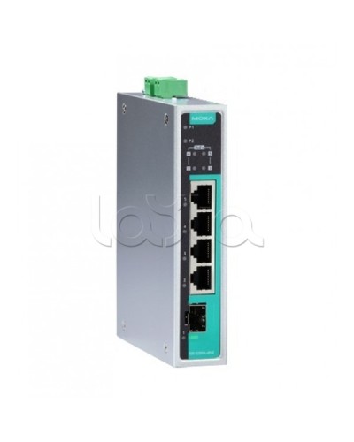 Коммутатор PoE 5-портовый Moxa EDS-G205A-4PoE-1GSFP в Ростове-на-Дону Коммутаторы Pintop.ru