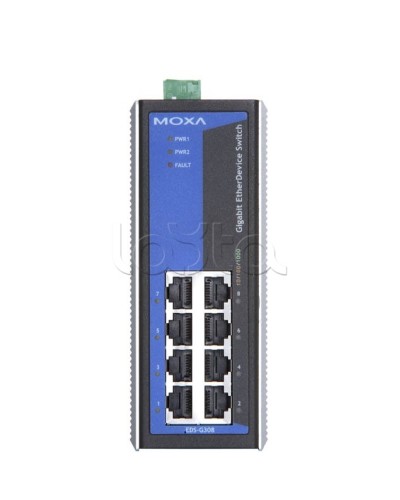 Коммутатор неуправляемый промышленный 8-портовый Moxa EDS-G308 в Ростове-на-Дону Коммутаторы Pintop.ru