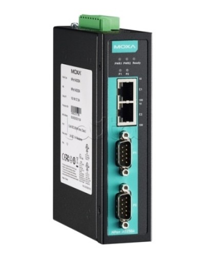 Сервер 2-портовый RS-232/422/485 в Ethernet Moxa NPort IA-5250A в Ростове-на-Дону Дополнительное оборудование для ОПС Pintop.ru