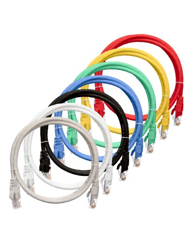 Шнур коммутационный 2хRJ45/8P8C U/UTP кат.5е (NMC-PC4UD55B-030-GY) NIKOMAX (3 м) в Ростове-на-Дону Патчкорды (медные) Pintop.ru