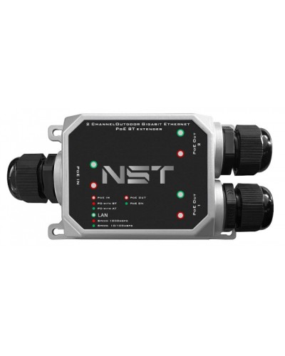 Уличный Ultra PoE удлинитель - коммутатор Gigabit Ethernet до 250м на 3 порта NST NS-EXSW-3GP/W в Ростове-на-Дону Дополнительное оборудование для сетей Pintop.ru