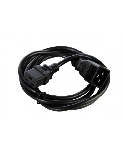 Шнур питания с заземлением IEC 60320 C19/IEC 60320 C20, 16А/250В (3x1,5), длина 1,8 м Rem R-16-Cord-C19-C20-1.8 в Ростове-на-Дону Блоки розеток Pintop.ru