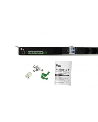 Блок силовых розеток с контроллером REM R-MC1-32-2x2S-2x3C13-2x2C19-A-1420-K в Ростове-на-Дону Блоки розеток Pintop.ru