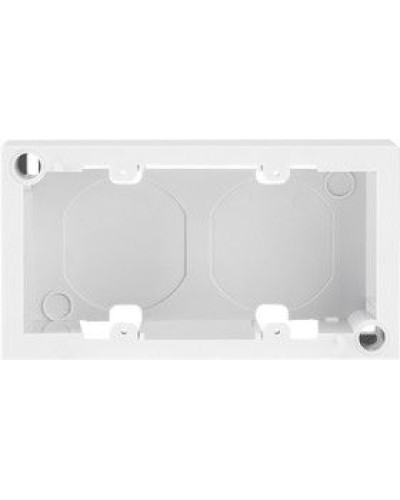 Короб накладной для лицевых панелей 80х150 под 4 модуля 45х22,5 Mosaic 03-0127 в Ростове-на-Дону Распределительные коробки Pintop.ru