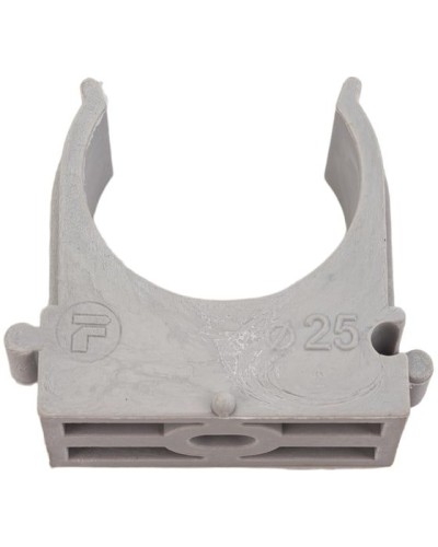 Крепёж-клипса для труб ø25 мм, серая (100 шт/уп)Rexant (28-0125-2) в Ростове-на-Дону Держатели, клипсы, скобы Pintop.ru