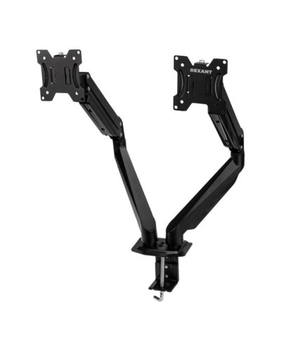 Кронштейн для двух мониторов 13-32, настольный с газлифтом, серия PROFI REXANT 38-0357 в Ростове-на-Дону Системы видеонаблюдения Pintop.ru