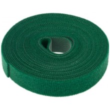 Лента-липучка многоразовая 5 м х 20мм, зеленая (1 шт/уп) REXANT 07-7523