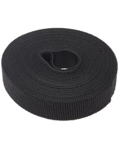 Лента-липучка многоразовая 5 м х 20мм, черная (1 шт/уп) REXANT 07-7526 в Ростове-на-Дону Монтажные материалы Pintop.ru