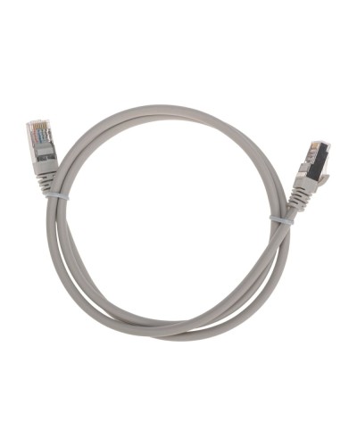 Патч-корд F/UTP, CAT 5e, RJ45-RJ45, 26AWG, LSZH, серый, 1м REXANT 02-0110-1 в Ростове-на-Дону Патчкорды (медные) Pintop.ru