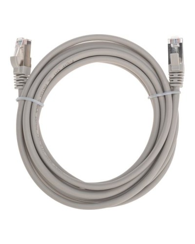 Патч-корд F/UTP, CAT 5e, RJ45-RJ45, 26AWG, LSZH, серый, 3м REXANT 02-0110-3 в Ростове-на-Дону Патчкорды (медные) Pintop.ru