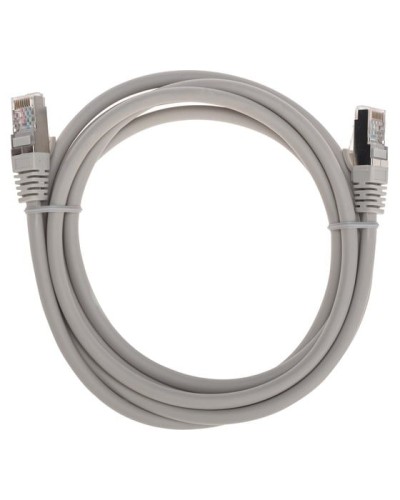 Патч-корд S/FTP, CAT 6A (10G), RJ45-RJ45, 28AWG, LSZH, серый, 2м REXANT 02-0390-2 в Ростове-на-Дону Патчкорды (медные) Pintop.ru