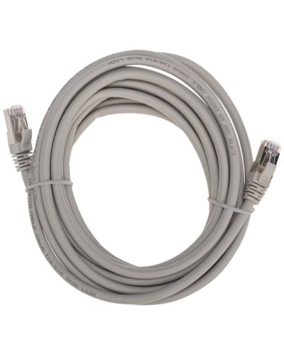 Патч-корд S/FTP, CAT 6A (10G), RJ45-RJ45, 28AWG, LSZH, серый, 5м REXANT 02-0390-5 в Ростове-на-Дону Патчкорды (медные) Pintop.ru
