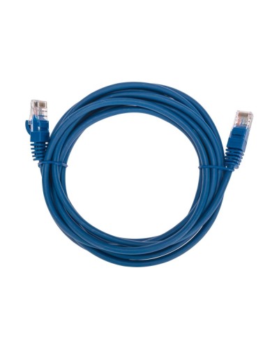 Патч-корд U/UTP, CAT 5e, RJ45-RJ45, 26AWG, LSZH, синий, 3м REXANT 02-0104-3 в Ростове-на-Дону Патчкорды (медные) Pintop.ru