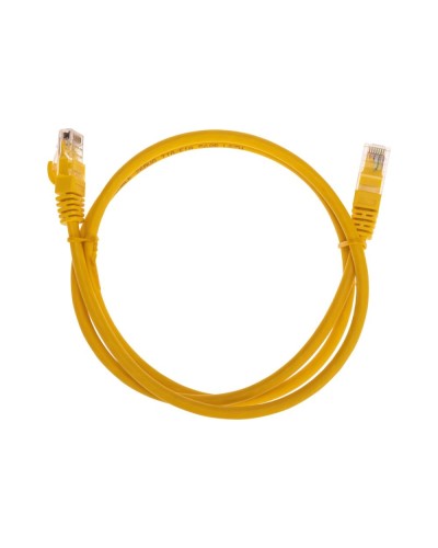 Патч-корд U/UTP, CAT 6, RJ45-RJ45, 26AWG, LSZH, желтый, 1м REXANT 02-0295-1 в Ростове-на-Дону Патчкорды (медные) Pintop.ru