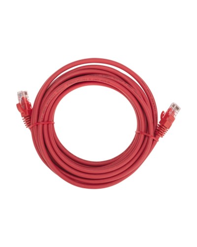 Патч-корд U/UTP, CAT 6, RJ45-RJ45, 26AWG, LSZH, красный, 5м REXANT 02-0293-5 в Ростове-на-Дону Патчкорды (медные) Pintop.ru