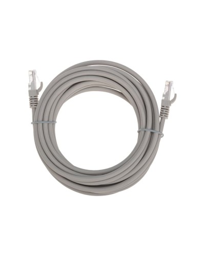 Патч-корд U/UTP, CAT 6, RJ45-RJ45, 26AWG, LSZH, серый, 5м REXANT 02-0290-5 в Ростове-на-Дону Патчкорды (медные) Pintop.ru