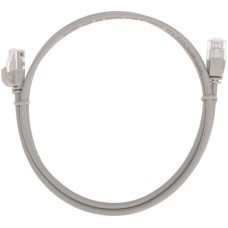 Патч-корд U/UTP, CAT 6A (10G), RJ45-RJ45, 28AWG, LSZH, серый, 1м REXANT 02-0380-1