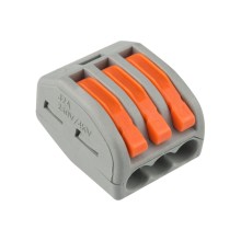 Универсальная многоразовая 3-проводная клемма (50шт/уп) REXANT (07-5253-4)