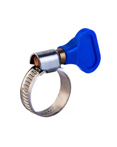 Хомут червячный 16-25/9-0,7мм, с ключом, нержавеющая сталь W2, (50 шт/уп) REXANT 07-0716-1 в Ростове-на-Дону Стяжки-хомуты Pintop.ru