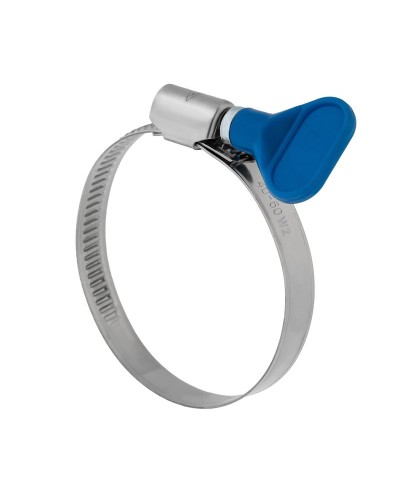 Хомут червячный 32-50/9-0,7мм, с ключом, нержавеющая сталь W2, (50 шт/уп) REXANT 07-0732-1 в Ростове-на-Дону Стяжки-хомуты Pintop.ru