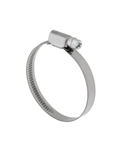 Хомут червячный 70-90/12-0,8мм, нержавеющая сталь W2, (25 шт/уп) REXANT 07-0770-12 в Ростове-на-Дону Стяжки-хомуты Pintop.ru