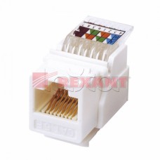 Гнездо вставка RJ-45 (Keystone Jack) CAT5e, ТИП-1 (10шт/уп) REXANT 03-1011