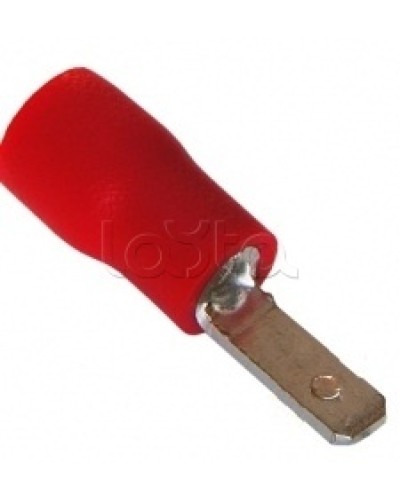 Клемма плоская изолированная 0.5-1.5 мм² (КПИ штекер - 2.8мм) (100шт/уп) REXANT 08-0311 в Ростове-на-Дону Клеммные колодки Pintop.ru