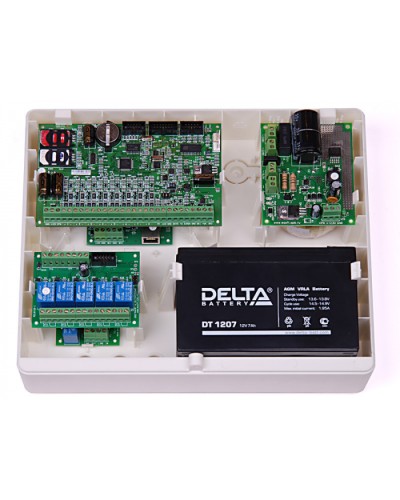 Корпус пластиковый для объектового оборудования компании Ритм Ritm Корпус Контакт под АКБ 7Ач в Ростове-на-Дону GSM мониторинг Ritm Pintop.ru