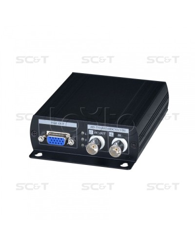 Преобразователь-разветвитель AHD/HDCVI/HDTVI в HDMI/VGA/CVBS SC&T AD001HD4 в Ростове-на-Дону Видеоусилители, Модуляторы, Делители Pintop.ru
