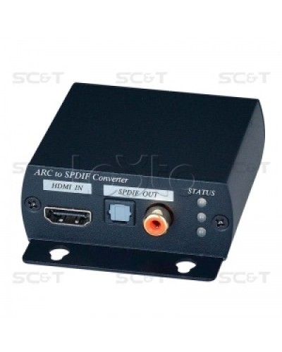 Преобразователь цифрового аудио из HDMI сигнала SC&T ARC01 в Ростове-на-Дону Видеоусилители, Модуляторы, Делители Pintop.ru