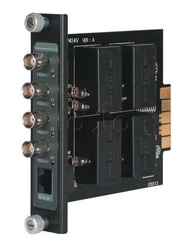 Приемник пассивный 4-х видеосигналов по витой паре, до 600 м SC&T TRP414VH в Ростове-на-Дону Видеоусилители, Модуляторы, Делители Pintop.ru