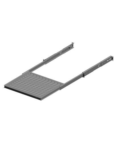 Полка выдвижная (400 мм) TLK TLK-SHFC-400R-BK в Ростове-на-Дону Полки для шкафов и стоек Pintop.ru
