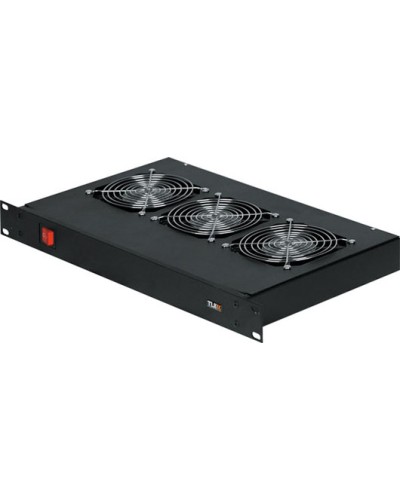 Панель вентиляционная с 3 вентиляторами TLK TLK-VP3/BK в Ростове-на-Дону Вентиляторные модули Pintop.ru