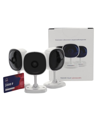 Комплект облачного видеонаблюдения TRASSIR 3TRCloud2000 в Ростове-на-Дону IP-камеры Pintop.ru