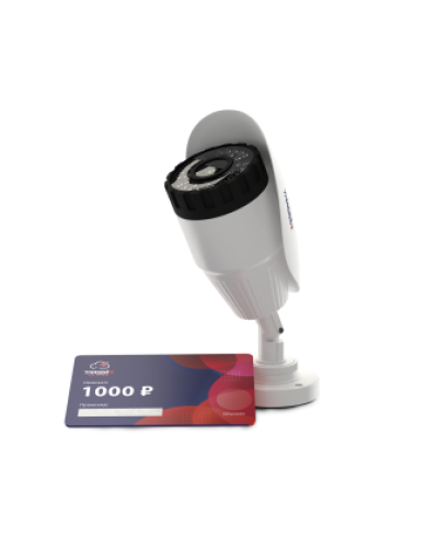 IP-камера видеонаблюдения уличная TRASSIR CloudBulletPoE в Ростове-на-Дону IP-камеры Pintop.ru