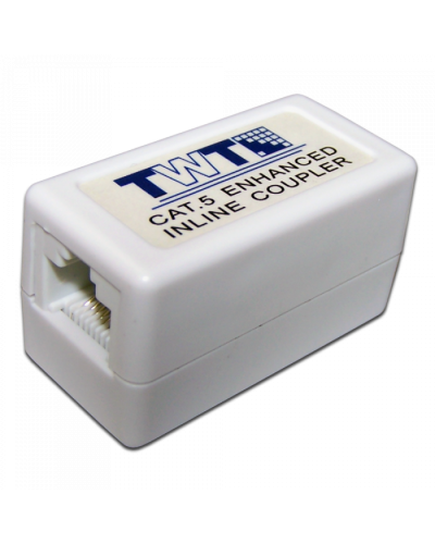 Повторитель портов RJ-45, неэкранированный, категории 5е TWT (TWT-CP45UTP5E) в Ростове-на-Дону Проходные адаптеры RJ-45 и разветвители Pintop.ru
