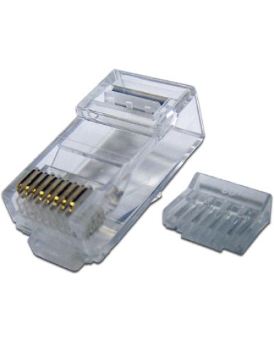 Коннектор RJ45 UTP 8P8C, cat.6, со вставкой TWT TWT-PL45-8P8C-6V в Ростове-на-Дону Коннекторы Pintop.ru