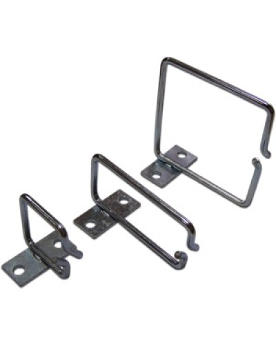 Скоба-органайзер металлическая для установки на 19 профиль, 80х80 мм TWT TWT-RING-M80x80 в Ростове-на-Дону Кабельные органайзеры Pintop.ru