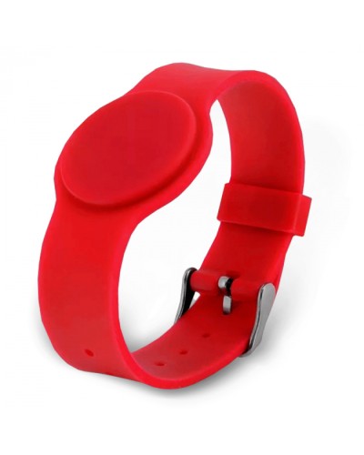 Браслет TS с застёжкой (красный) Tantos EM-Marine в Ростове-на-Дону Оптовые идентификаторы Pintop.ru