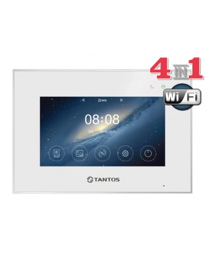 Монитор цветного видеодомофона Tantos Marilyn HD Wi-Fi IPS (White) в Ростове-на-Дону Абонентские видеоустройства Pintop.ru