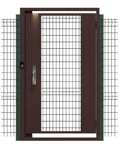 Калитка Стальная Наружная VIZIT-KСН-12-Пр в Ростове-на-Дону Калитки Pintop.ru