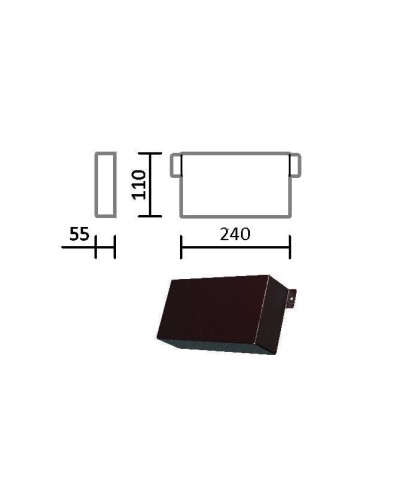 Монтажный кожух Vizit МК-400CB в Ростове-на-Дону Аксессуары для многоабонентных систем Pintop.ru