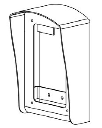 Комплект монтажный для блоков вызова БВД-406х, БВД-407х Vizit MKF-406 в Ростове-на-Дону Аксессуары для многоабонентных систем Pintop.ru