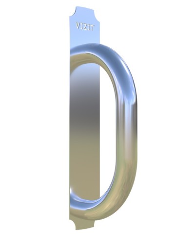 Дверная ручка наружная с декоративной накладкой Vizit PC-101-VIZIT в Ростове-на-Дону Аксессуары для многоабонентных систем Pintop.ru