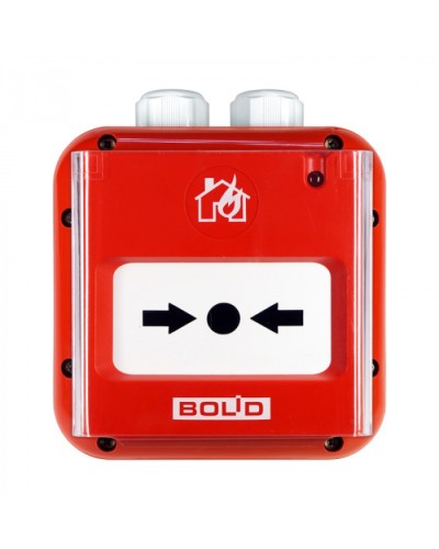 Извещатель пожарный ручной адресный Болид ИПР 513-3АМ исп.01 IP67 в Ростове-на-Дону Охранно-пожарное оборудование Pintop.ru