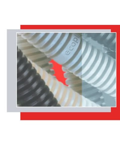 Труба гофр. ПВХ 16 мм (100 м) Экопласт (10016) в Ростове-на-Дону Труба гофрированная Pintop.ru