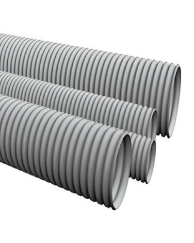 Труба ПВХ гофрир. легкая, диам 50мм Экопласт 10050 в Ростове-на-Дону Труба гофрированная Pintop.ru