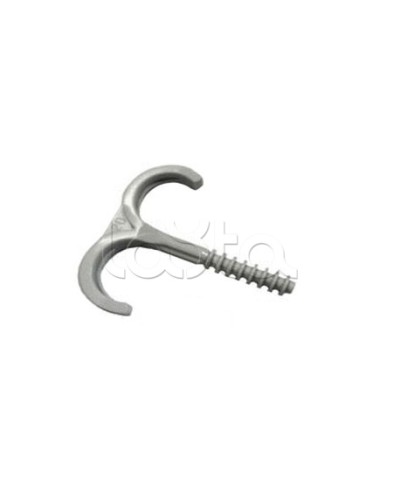 Держатель (клипса) F типа двойнаядля труб D16-20 мм Экопласт 41826 в Ростове-на-Дону Держатели, клипсы, скобы Pintop.ru