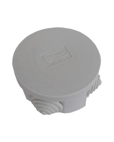 Коробка распределительная о/п с крышкой D65х35 мм, 4 вых. Экопласт 44004 в Ростове-на-Дону Распределительные коробки Pintop.ru